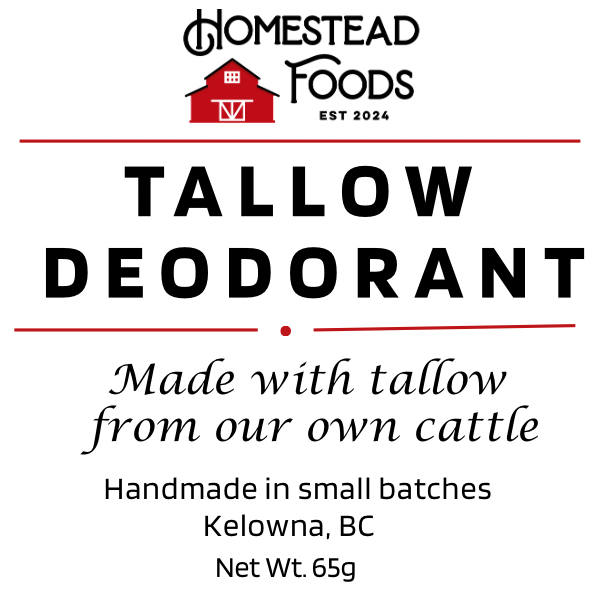 Tallow Deodorant - Full Size