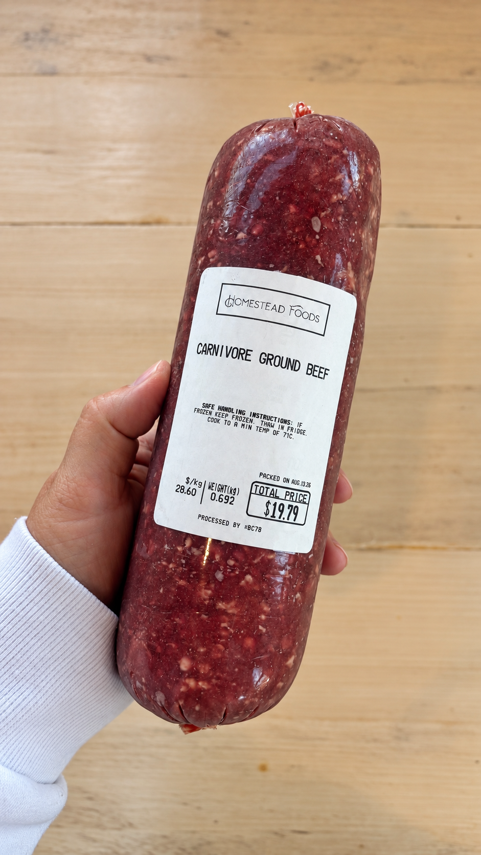 Carnivore Ground Beef