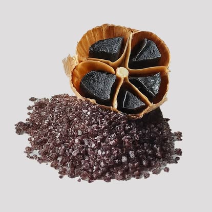 Black Garlic Sea Salt (Jar)