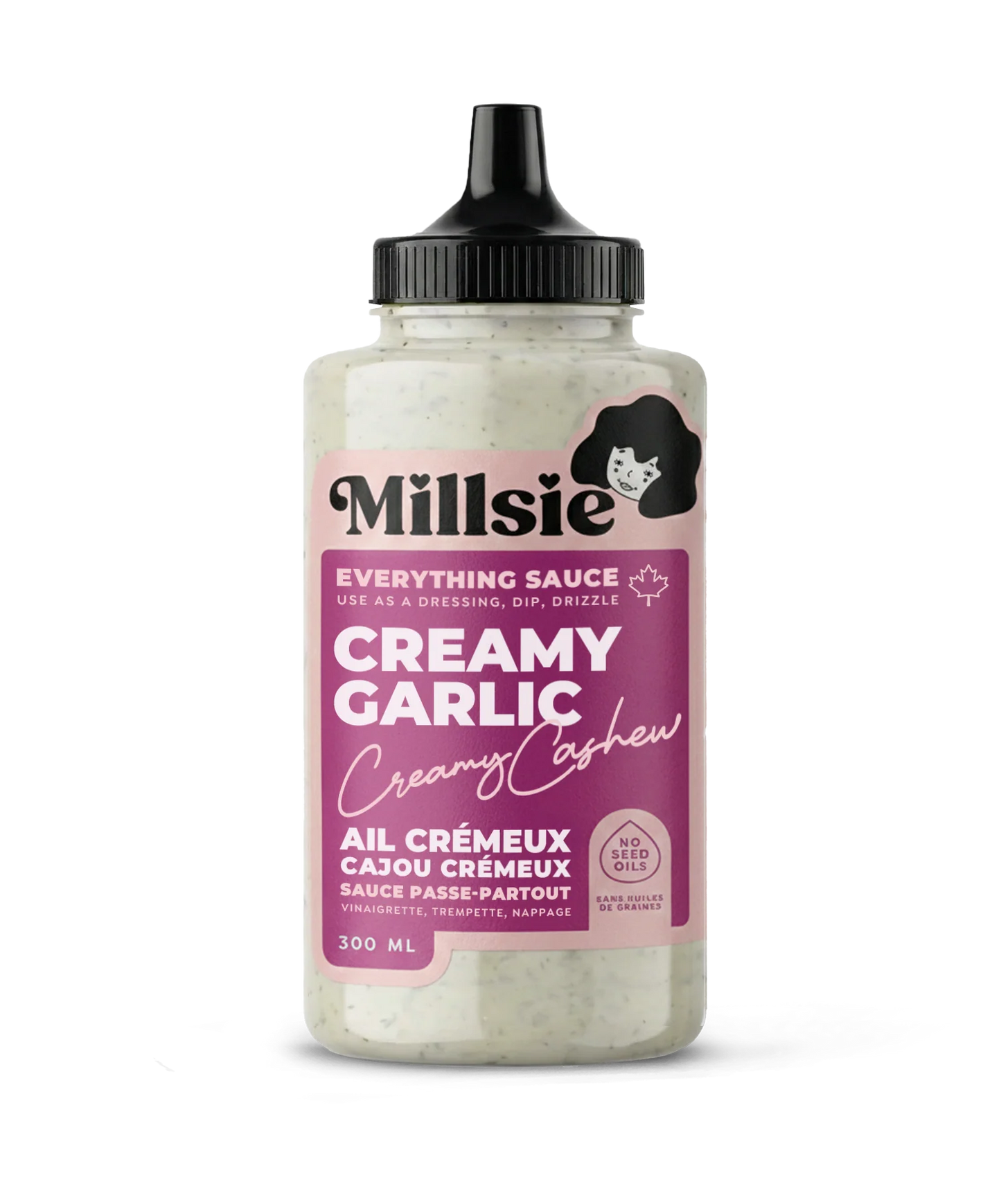 Millsie Cashew Dips and Sauces