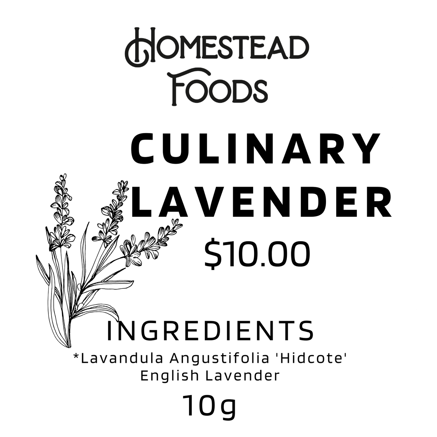 Culinary Lavender