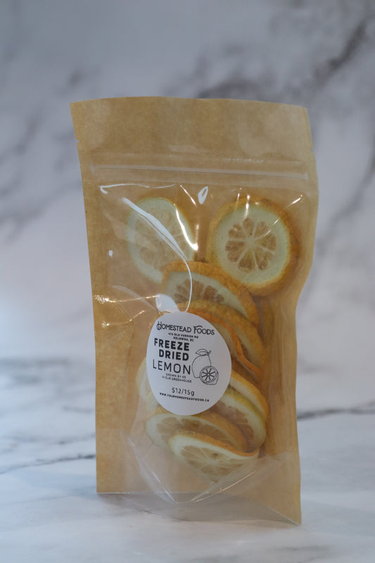 Freeze Dried Lemons