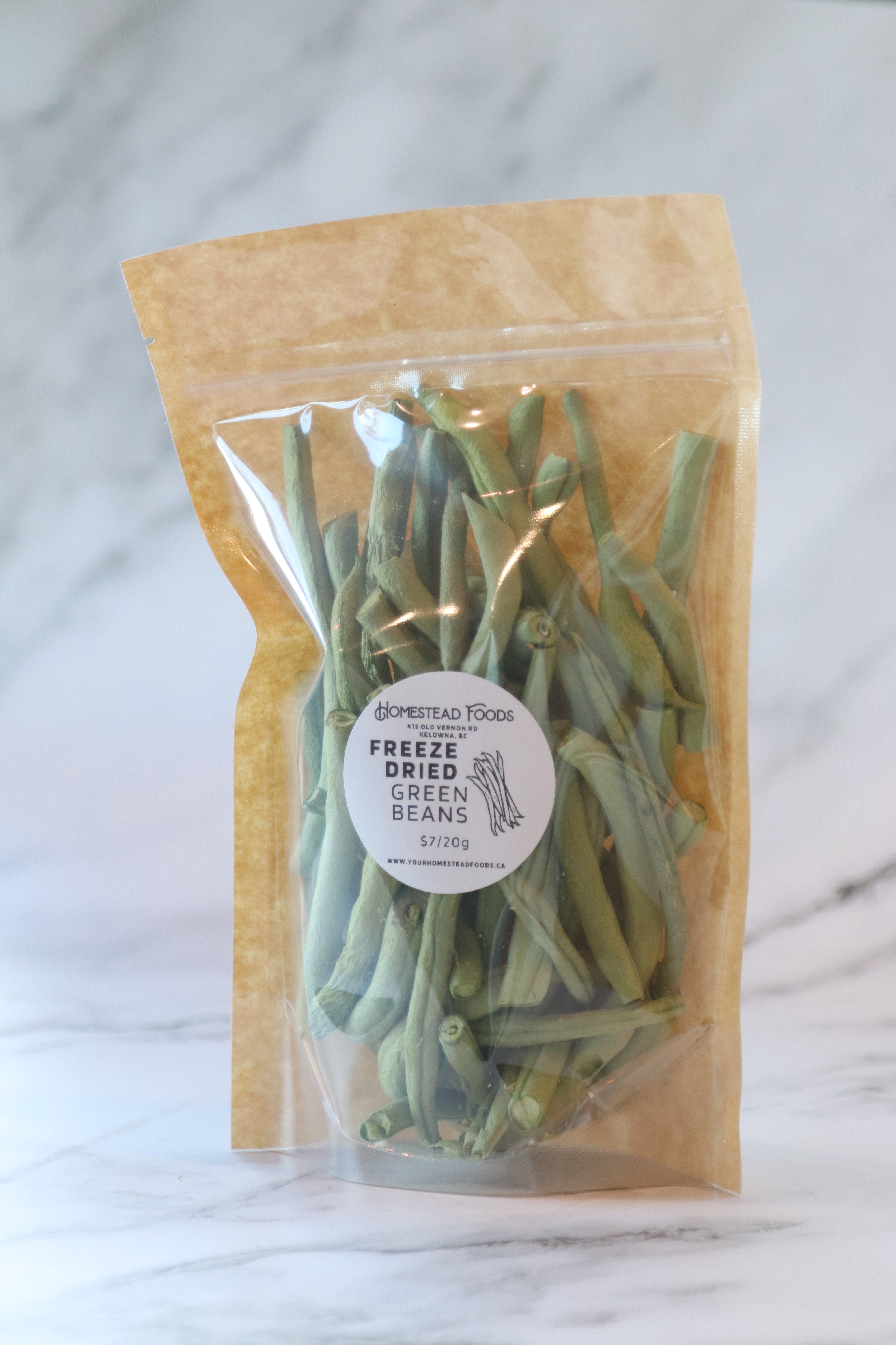 Freeze Dried Green Beans – Homestead Foods