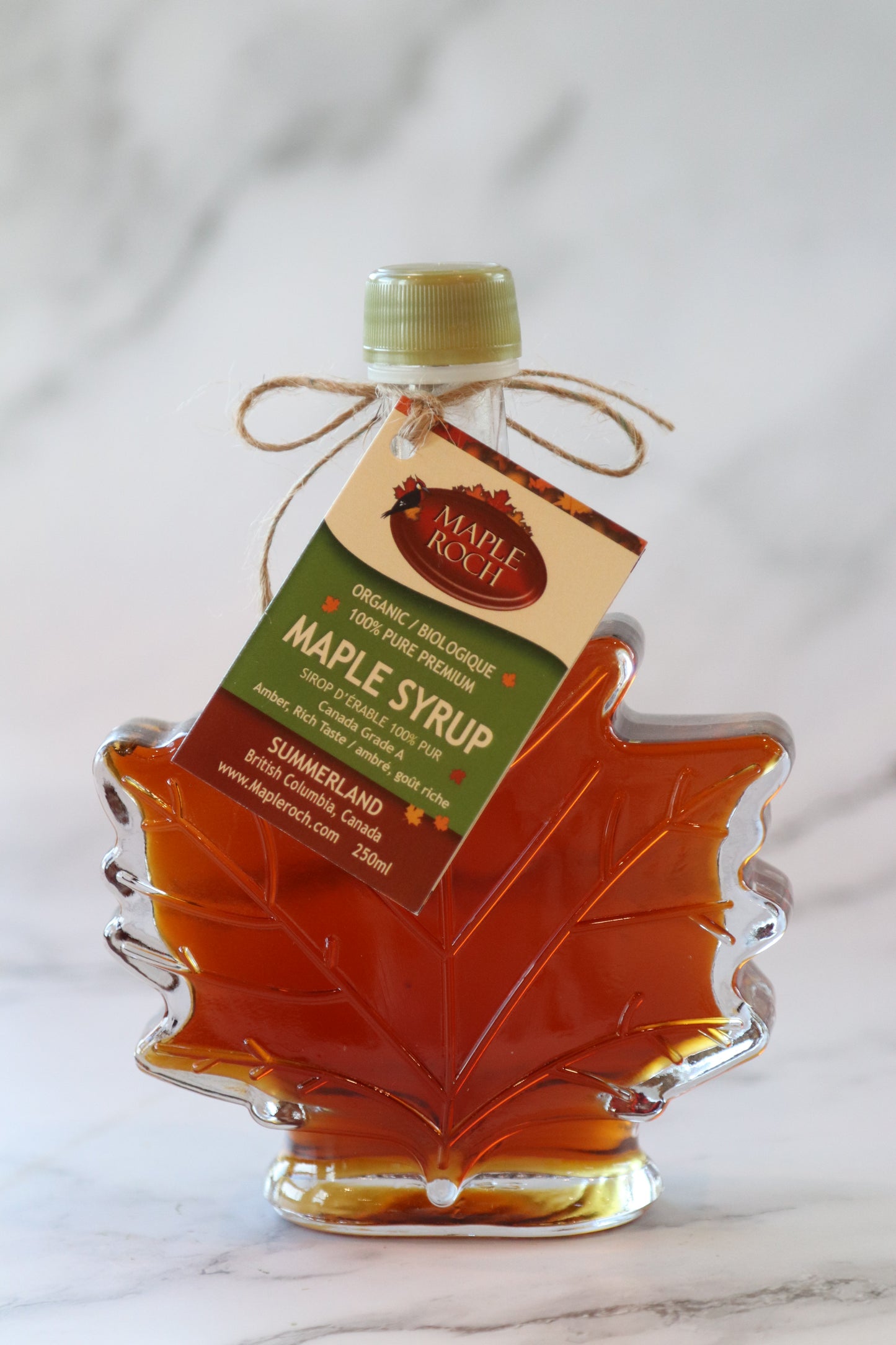 Maple Syrup - Maple Leaf Bottle 250ml