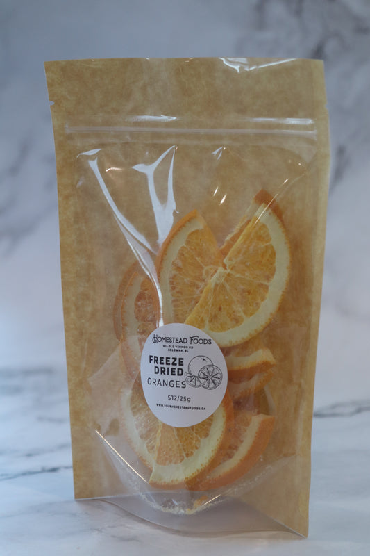 Freeze Dried Oranges