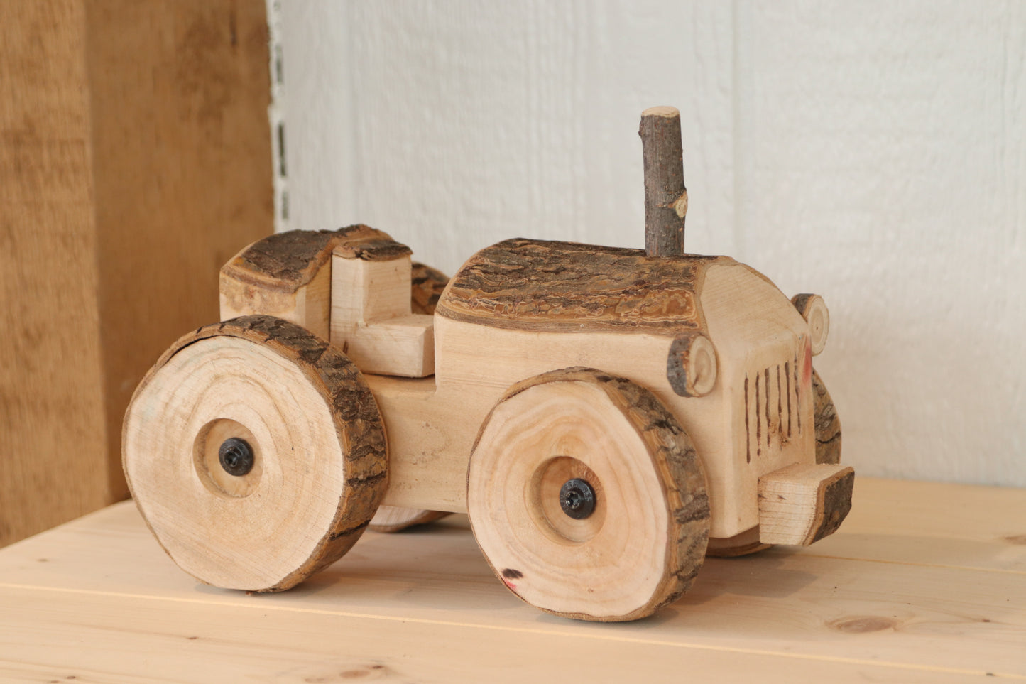 Wooden Tractor
