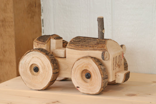 Wooden Tractor