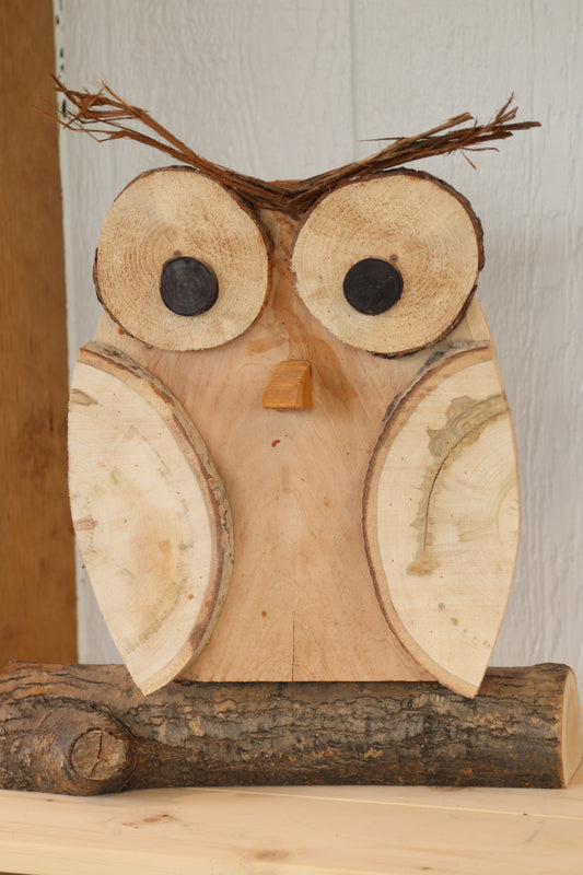 Wooden Owls