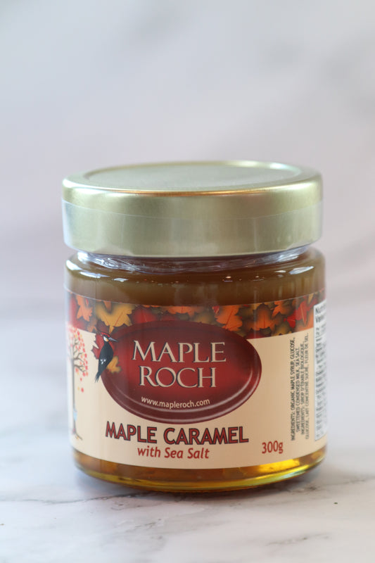 Maple Caramel Spread with Sea Salt