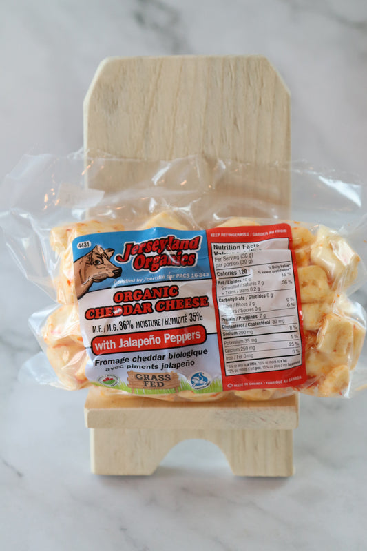Fresh Cheddar Curds - Jalapeno